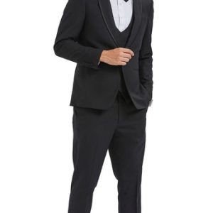 Tazzio M352SK-BLK Mens Tuxedo