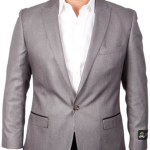 Tazzio Mens Sports Coat MJ119S-GREY