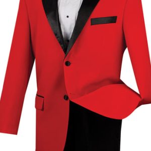 Vinci T-2FF-RE Mens Tuxedo