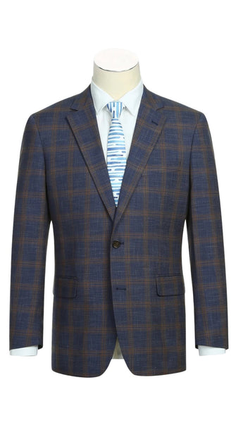 Heroim 294-18-NAVY Mens Blazer