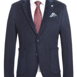 Pellagio Mens Blazer PF24-9-NAVY-BLUE