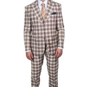 Stacy Adams-SM107H1-TAN-BRN Mens Suit