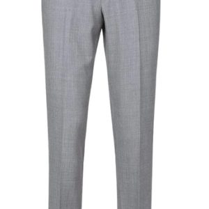 Renoir Mens Pant 508-5-GRY ( Regular Fit Flat Front Wool Suit Pant )