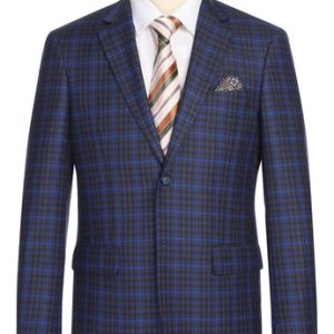 Renoir 294-49-BLUE Mens Blazer