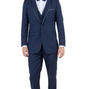 Tazzio MT309S-02-NAVY Mens Tuxedo