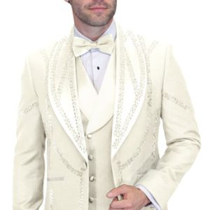 Statement CHIC-OFF-WHITE-3PC Mens Tuxedo
