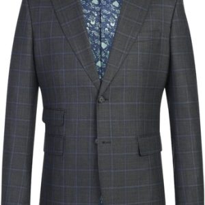 English Laundry Mens Suit EL22-55-095-MID-GRY ( Wool Suit )