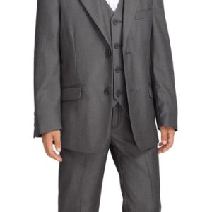 Renoir Boy's Suit 202-1-DG (Formal Three-piece Suit)