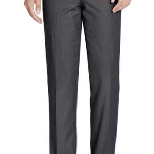 Renoir Mens Pant 202-1-CHAR ( Flat Front Suit Separate Pants )