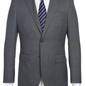 English Laundry Mens Suit EL92-58-095-GRY Wool Suit