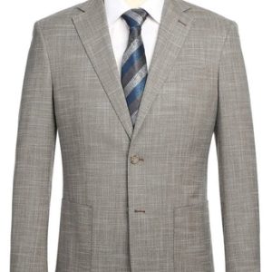 English Laundry Mens Suit 22-18-652EL-BRN ( Check Suit )