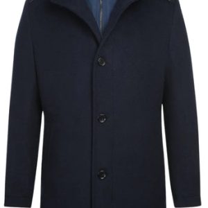 English Laundry Mens Coat EL84-01-410-NAVY Short Coat