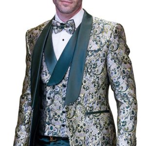 Statement DELANO-2-HUNTER-3PC Mens Tuxedo