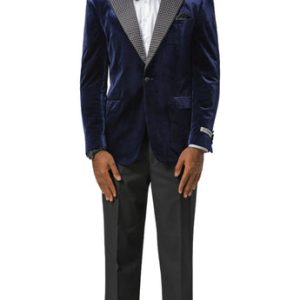 Stacy Adams SMJ823H1-02-NAVY Mens Jacket