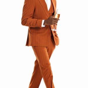 Tazzio M369SK-RUST Mens Suit