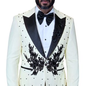Statement PERINI-OFF WHITE Mens Tuxedo