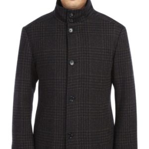 English Laundry Mens Coat EL98-53-555-BROWN Long Coat