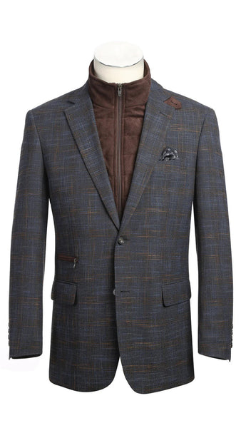 Heroim 294-33-GB Mens Blazer