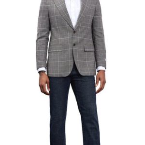 Stacy Adams SMJ821H1-02-DR-GRY Mens Jacket