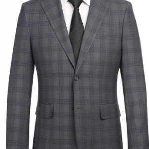 English Laundry Mens Suit 22-57-500EL-GRY ( Check Suit )