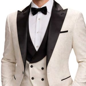 Statement COSMO-IVORY-3PC Mens Tuxedo