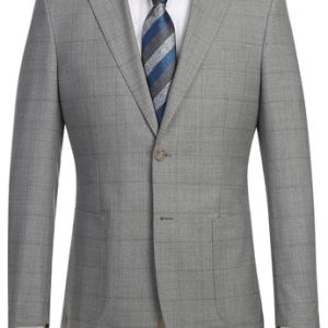 English Laundry Mens Suit EL92-50-600-STON ( GRY Wool Suit )