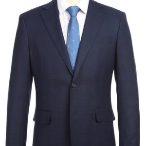 English Laundry Mens Suit 22-26-410EL-NAVY ( Check Suit )