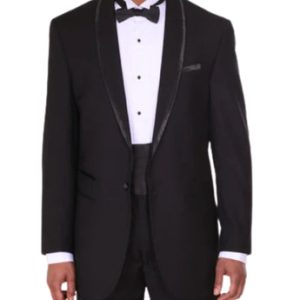 EJ Samuel T811-BLK Mens Tuxedo