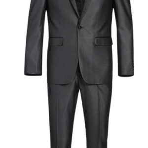 Renoir Mens Tuxedo 201-17-CHAR ( Slim Fit 2-Piece Shawl Lapel Tuxedo Suit )