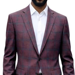Statement SAVONA-3-PLUM Mens Jacket