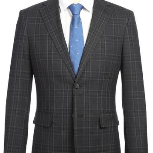 English Laundry Mens Suit  22-57-095EL-DG ( Check Suit )