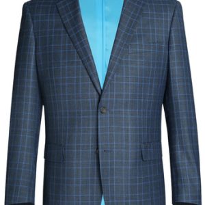 Renoir Men's Suit 293-6-BLUE