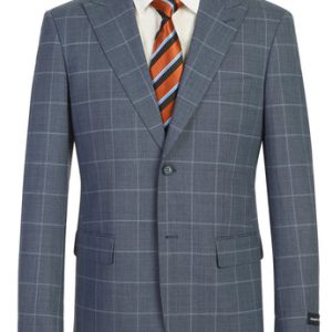 Renoir Mens Suit 566-13-MID-HAZE