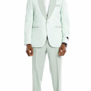 Tazzio M366SK- White Mens Suit