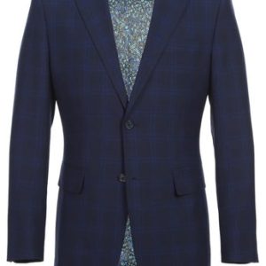 English Laundry Mens Suit EL92-58-555-DARK-BLUE Wool Suit