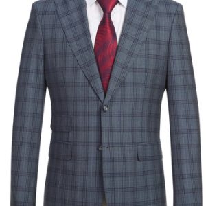English Laundry Mens Suit EL92-57-093-GRY Wool Suit