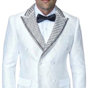 Statement ROMEO-WHITE Mens Suit
