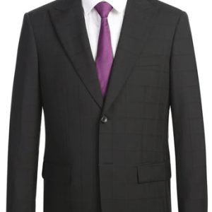 Renoir Mens Suit 566-15-BLK