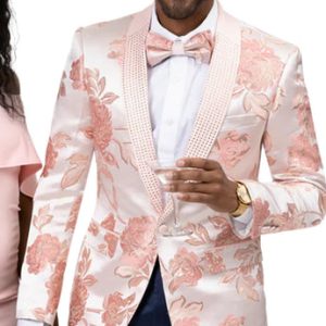 EJ Samuel J137-PNK Mens Blazer