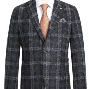 Pellagio PF23-8-GRY Mens Blazer