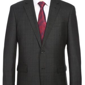 Alessandro Vitello Mens Suit 566-9-BLK