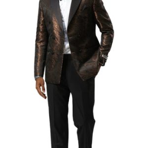 Stacy Adams SMJ825H1-06-BRONZE Mens Jacket
