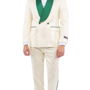 Tazzio M341SK-GRN Mens Suit