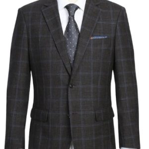 Renoir 563-6-BRN Mens Blazer