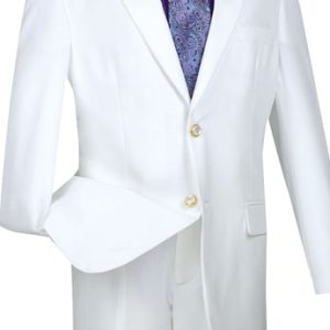Vinci Z-2PP-WH  Mens Sports Coat