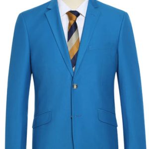 Renoir Mens Suit 201-55-BLU