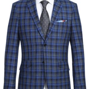 Renoir 563-1-BLUE Mens Blazer