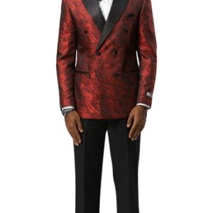 Stacy Adams SMJ825H1-03-RED Mens Jacket