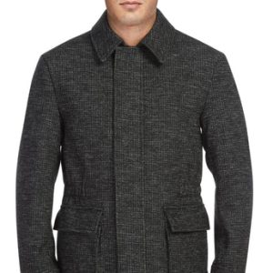 English Laundry Mens Coat EL98-01-093-CHARCOAL Short Coat