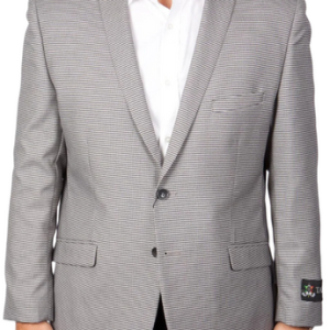 Tazzio Mens Sports Coat MJ115-SILVER